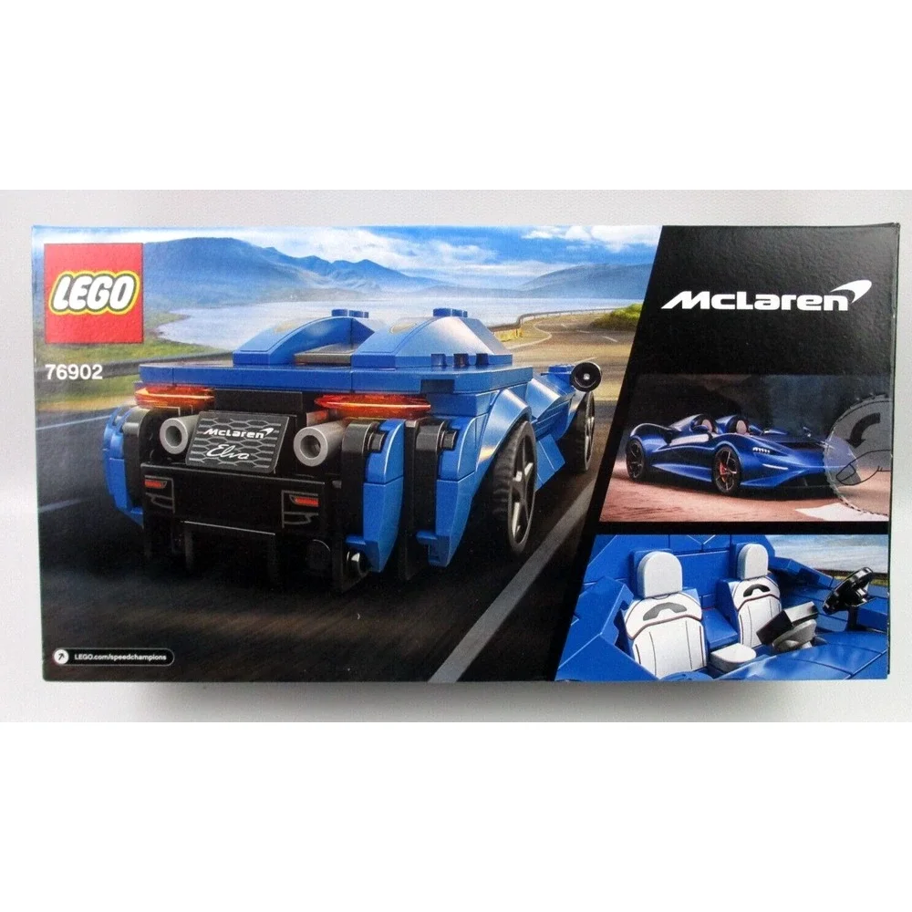 LEGO Speed Champions McLaren Elva 76902 Building Kit 263‎ pcs NEW Sealed